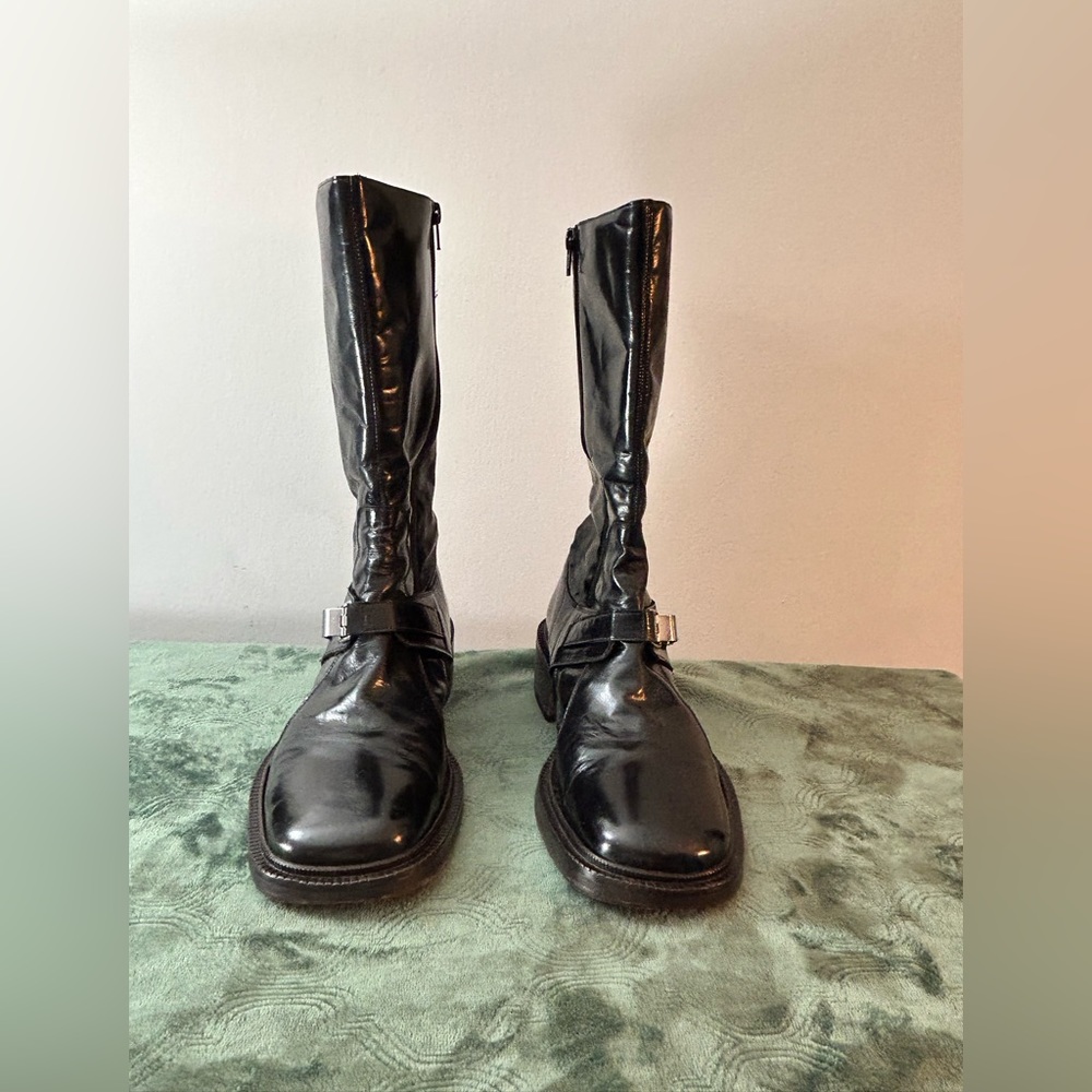 CESARE PACIOTTI HEROES' RARE BOOTS LEATHER MADE IN ITALY, US 9, UK 8 - Picture 4 of 16